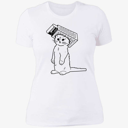 Cheese Grater Cat Shirt