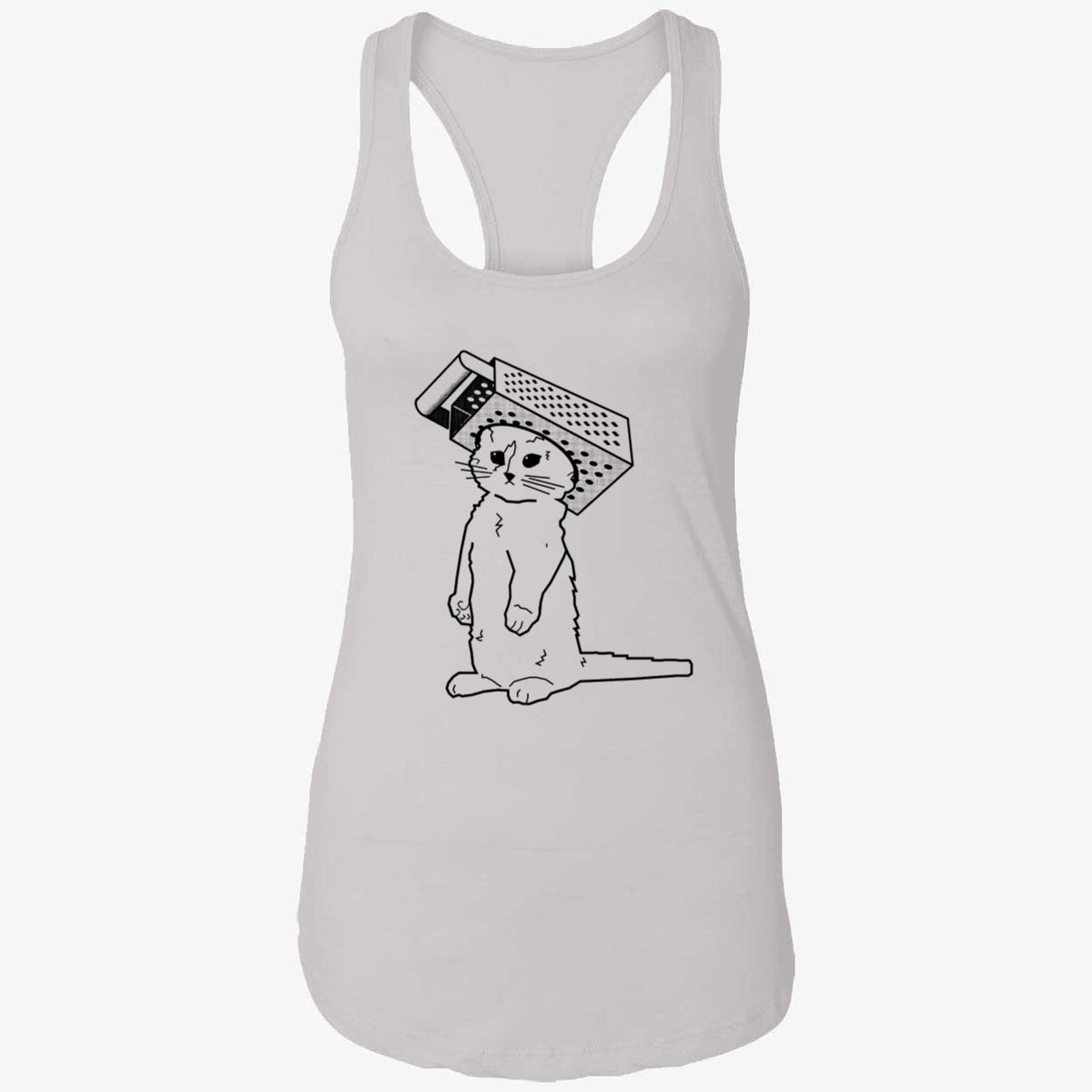 Cheese Grater Cat Shirt