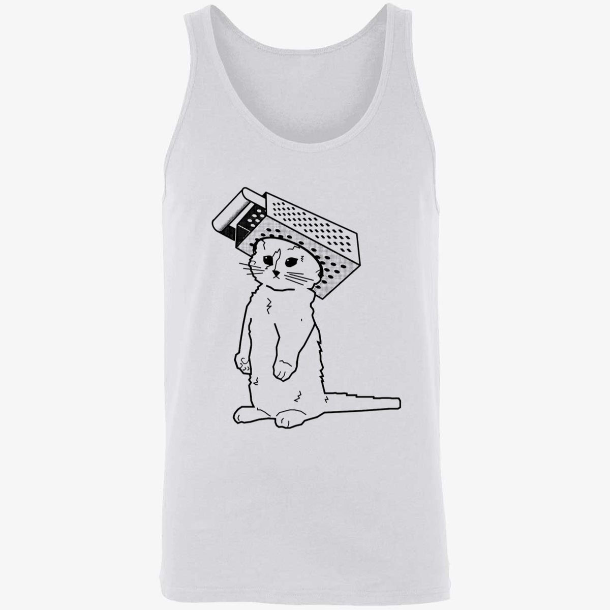 Cheese Grater Cat Shirt