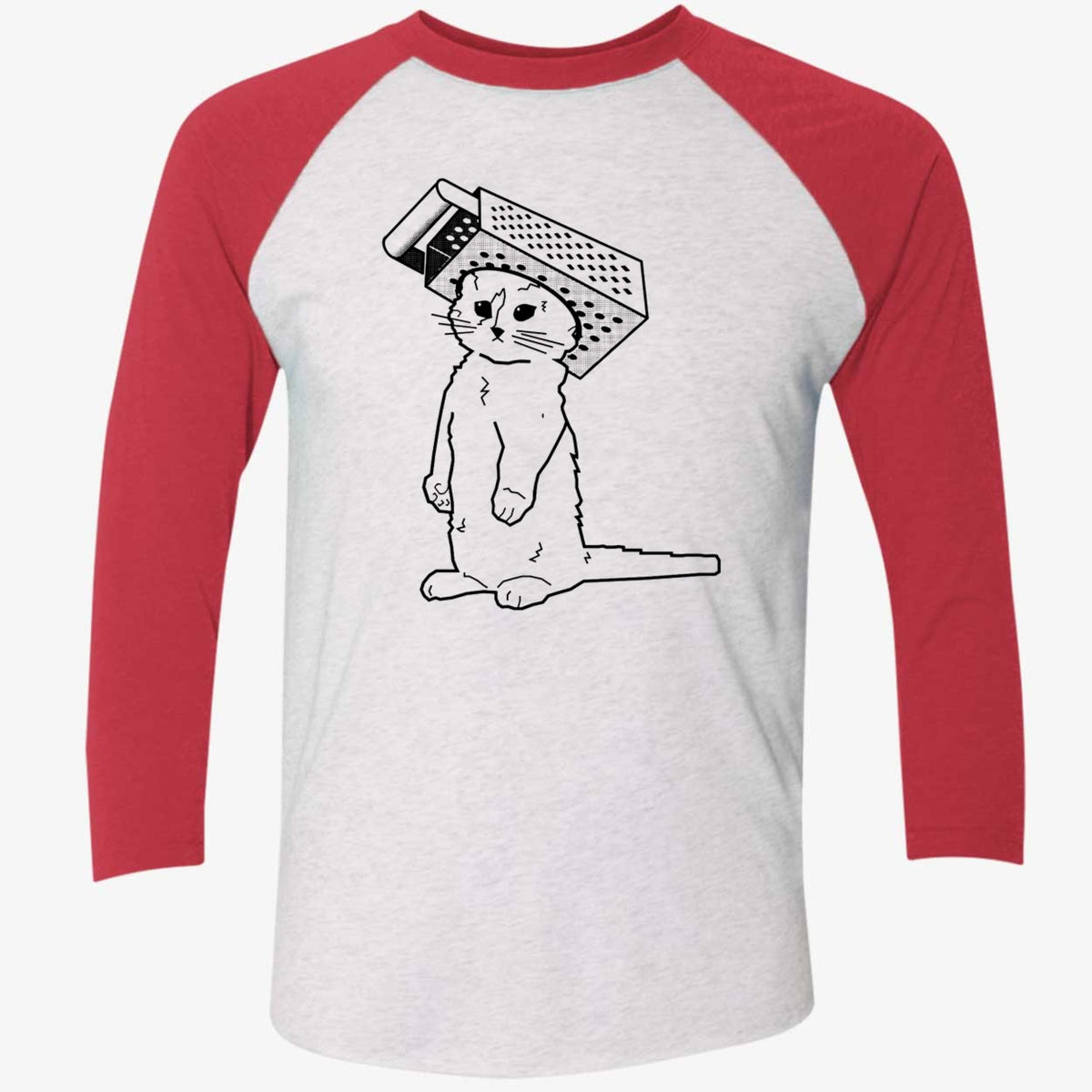 Cheese Grater Cat Shirt