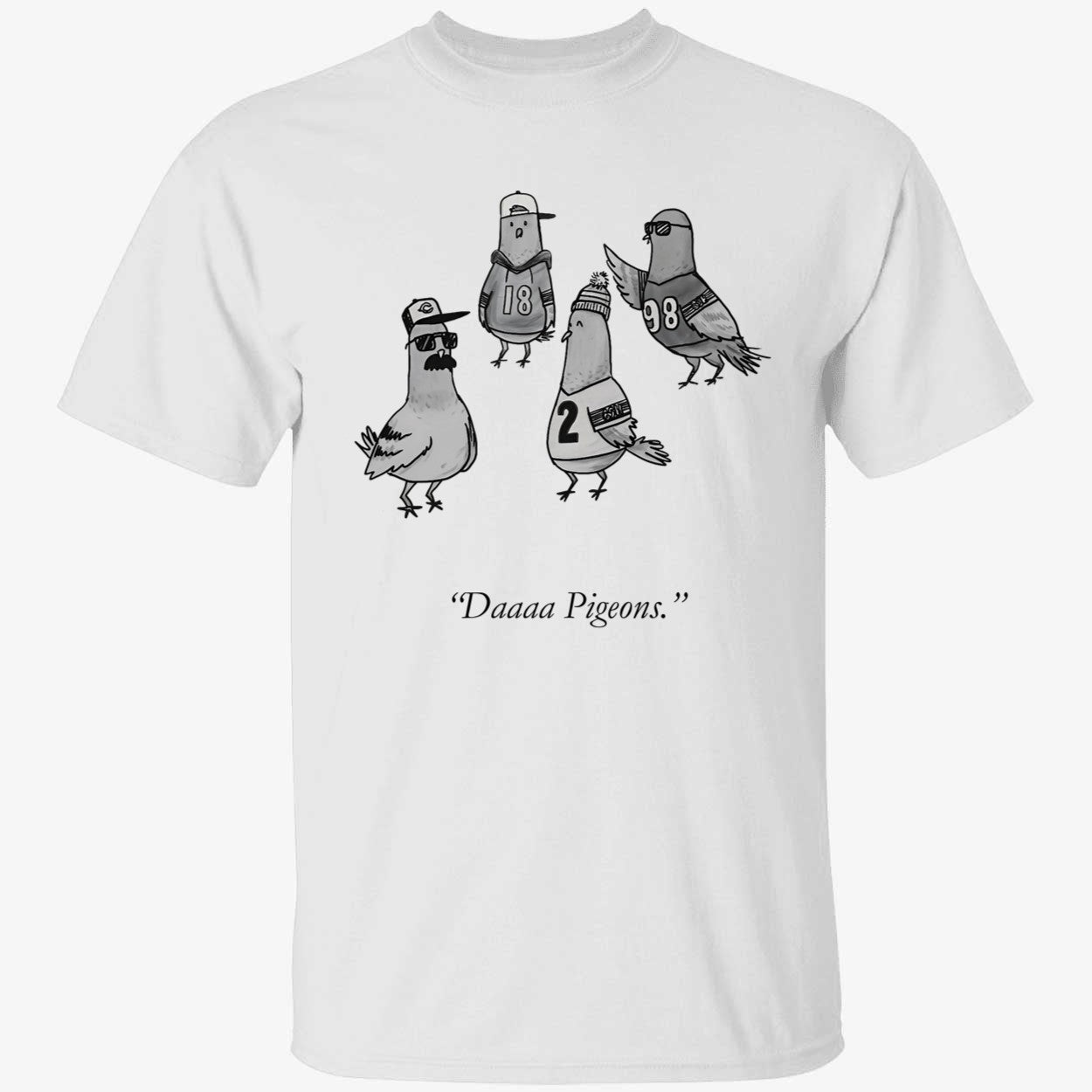 Chicago Bears Daaaa Pigeons Hoodie