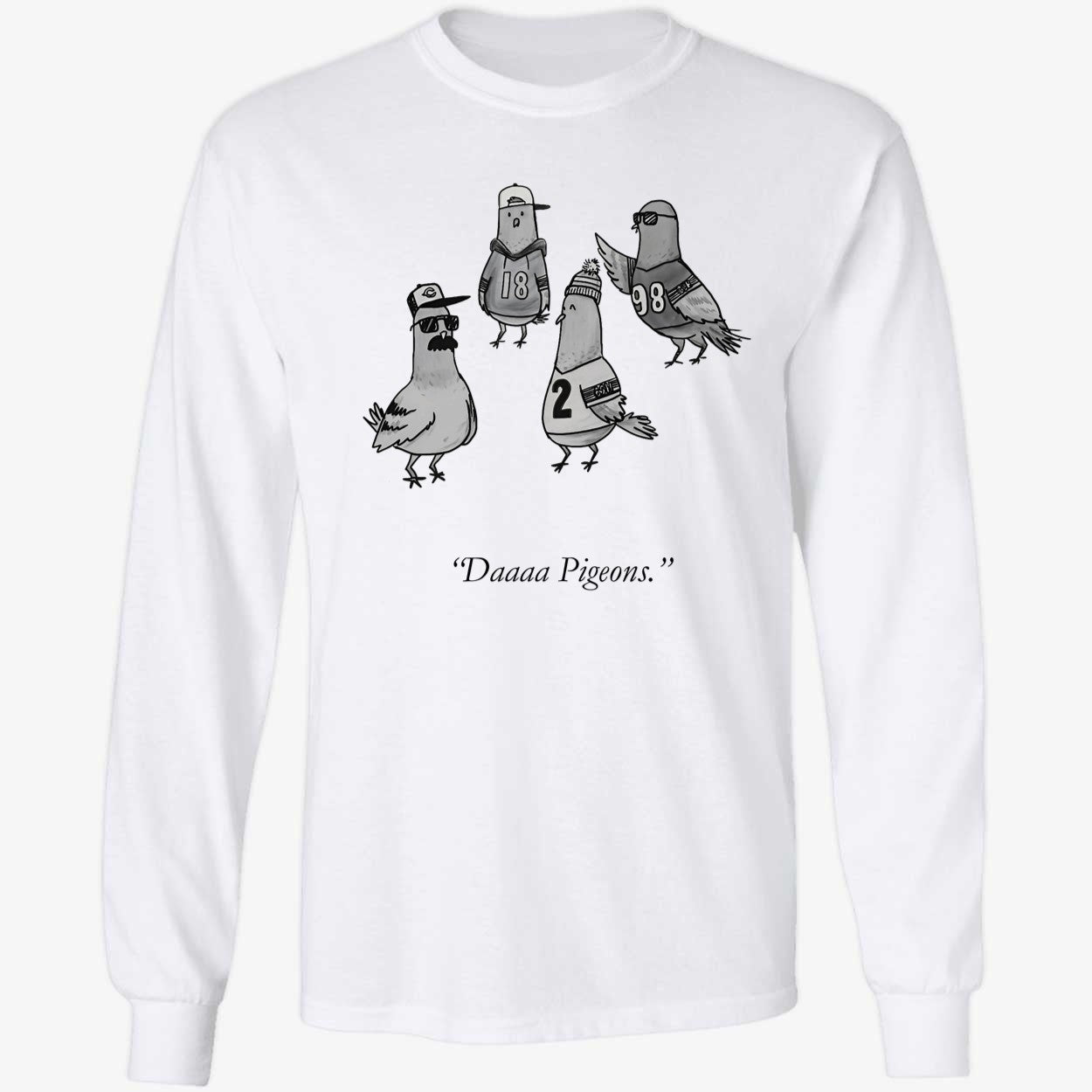 Chicago Bears Daaaa Pigeons Hoodie