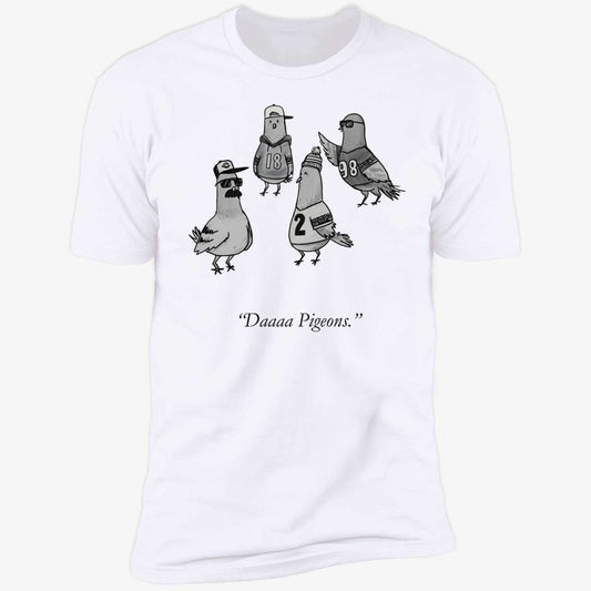 Chicago Bears Daaaa Pigeons Premium SS T-Shirt