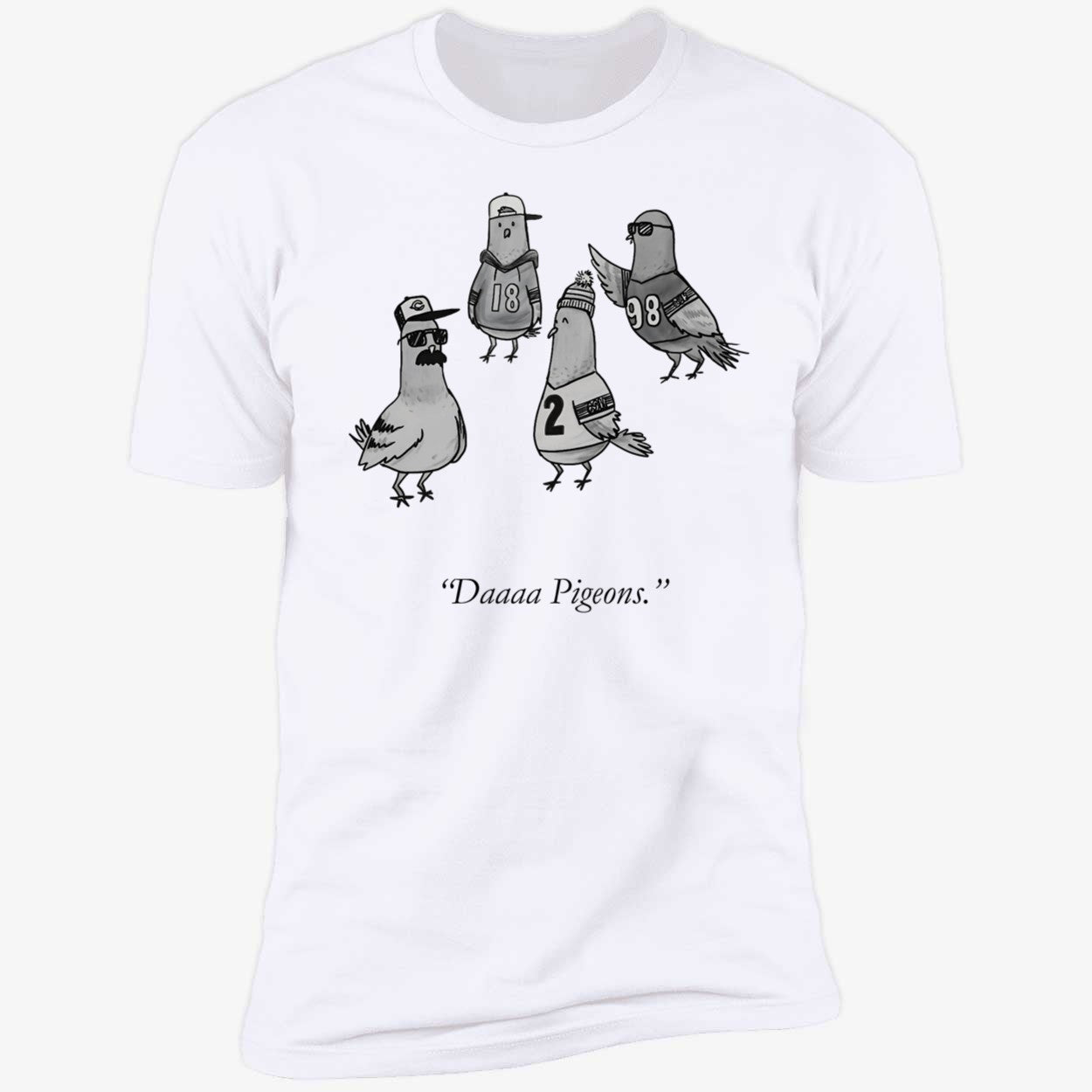 Chicago Bears Daaaa Pigeons Hoodie
