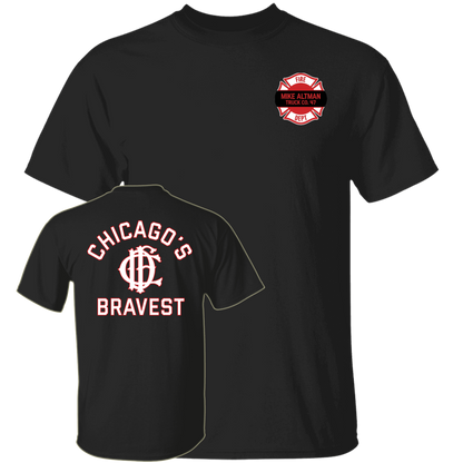 [Front + Back] Chicago's Bravest Mike Altman Shirt