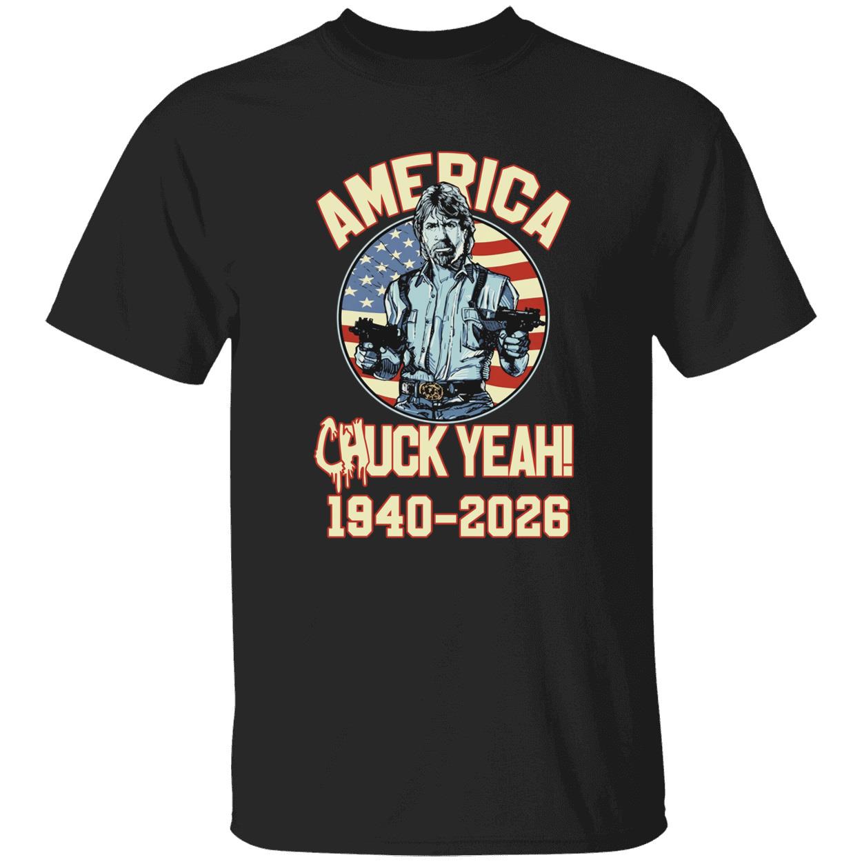 Chuck Norris America Chuck Yeah 1940 2026 Shirt