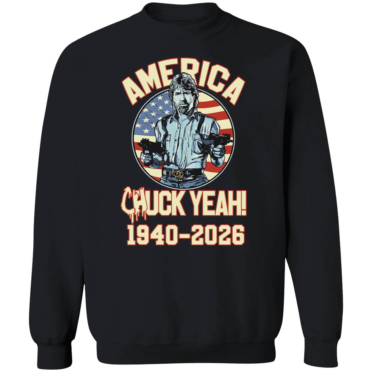 Chuck Norris America Chuck Yeah 1940 2026 Shirt