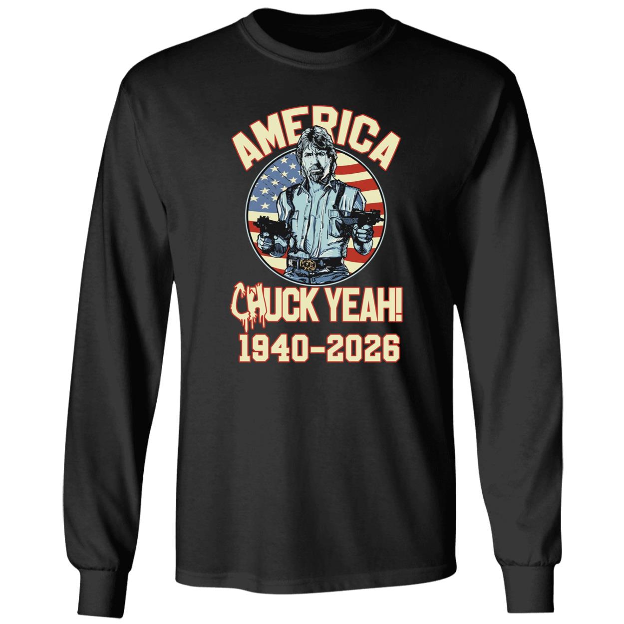 Chuck Norris America Chuck Yeah 1940 2026 Shirt