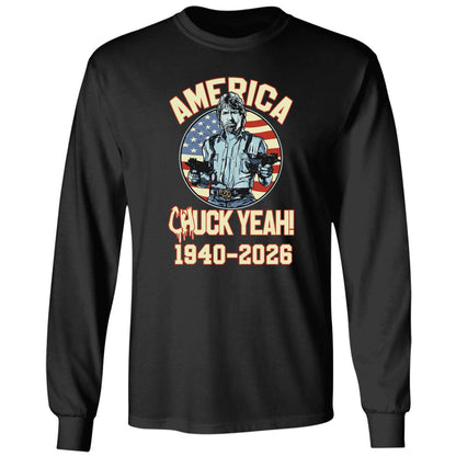Chuck Norris America Chuck Yeah 1940 2026 Shirt