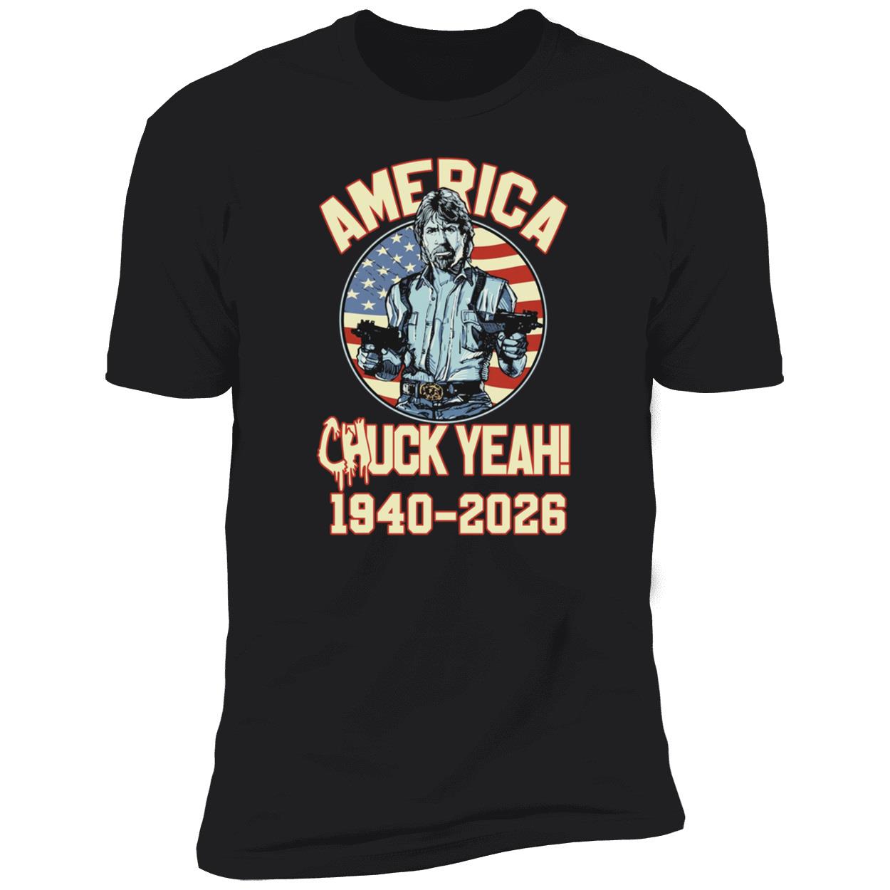 Chuck Norris America Chuck Yeah 1940 2026 Shirt
