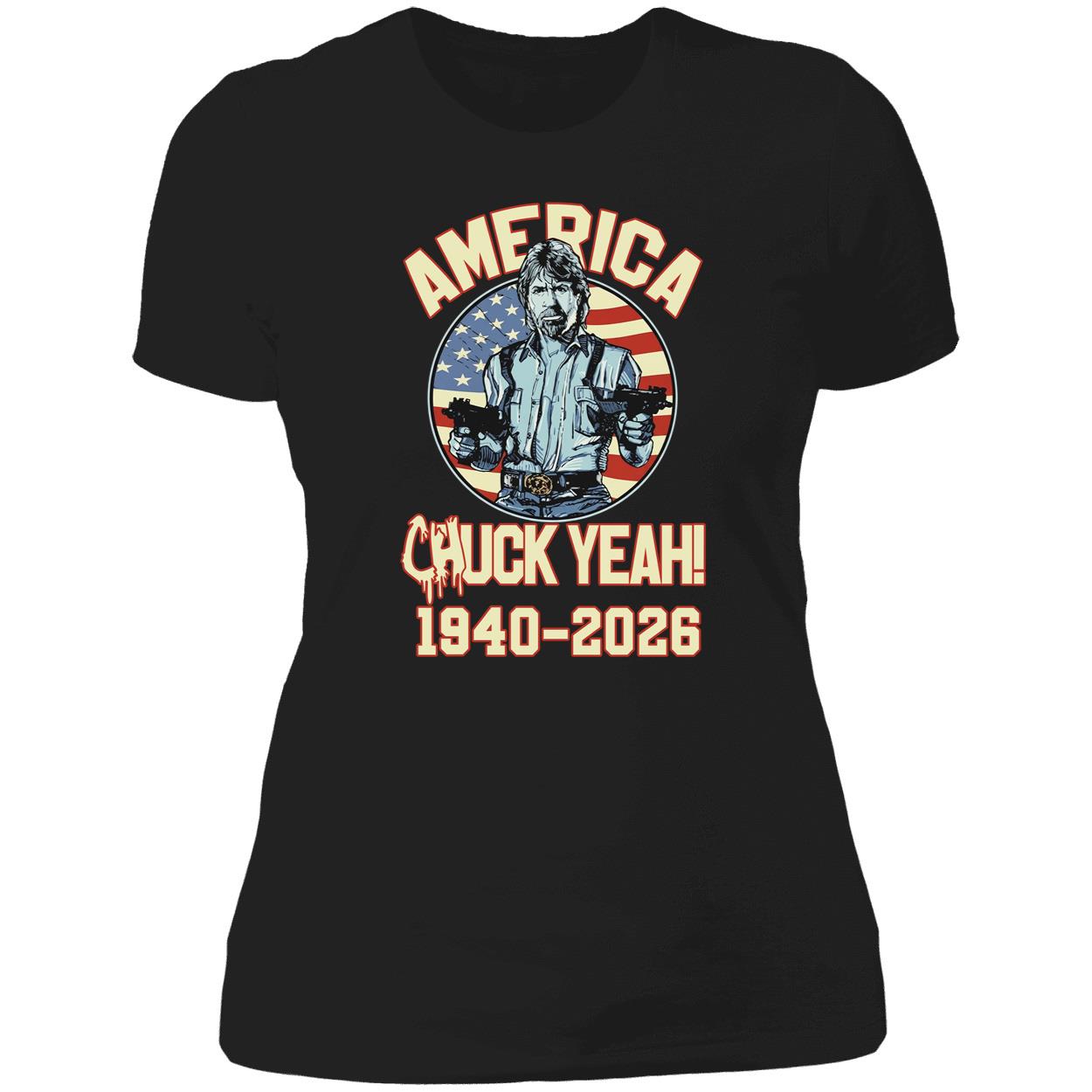 Chuck Norris America Chuck Yeah 1940 2026 Shirt