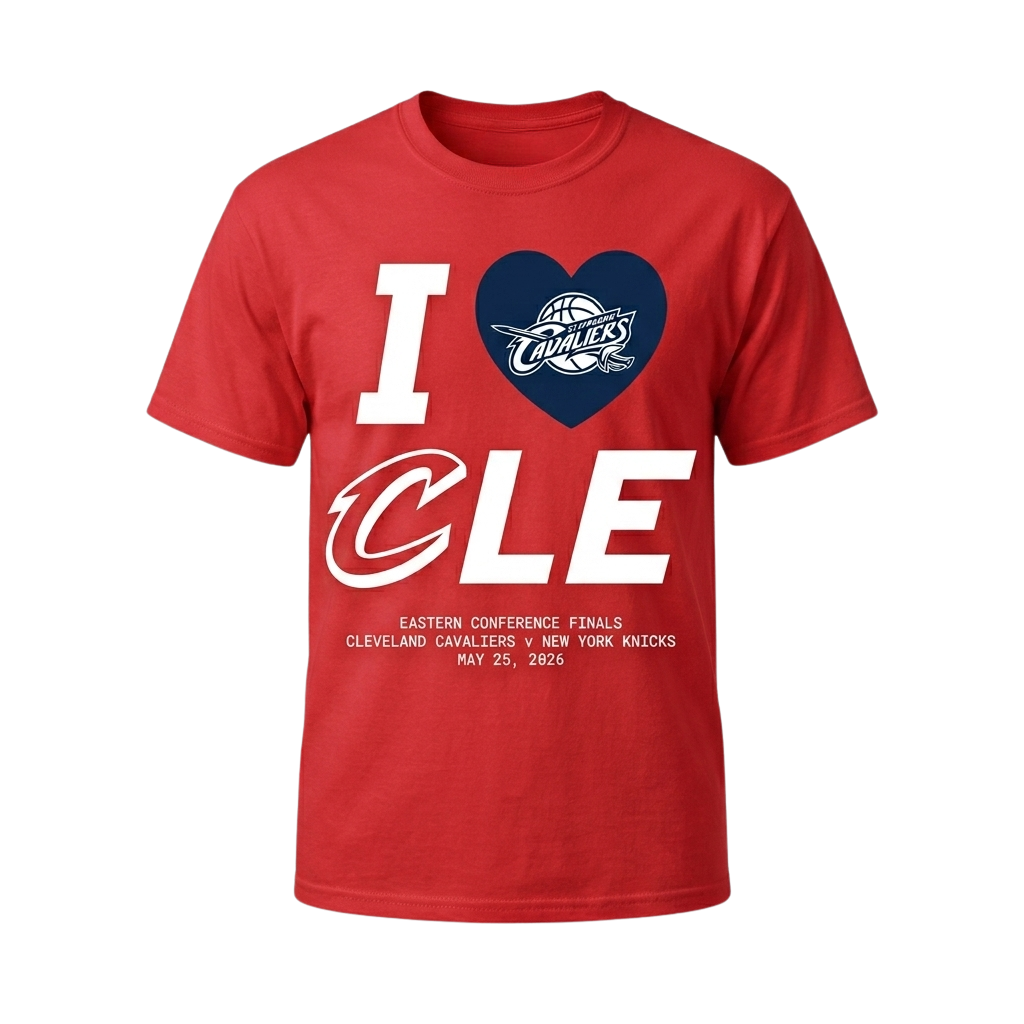 Cleveland Cavaliers I Love CLE Shirt