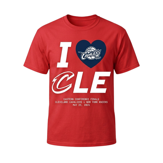 Cleveland Cavaliers I Love CLE Shirt