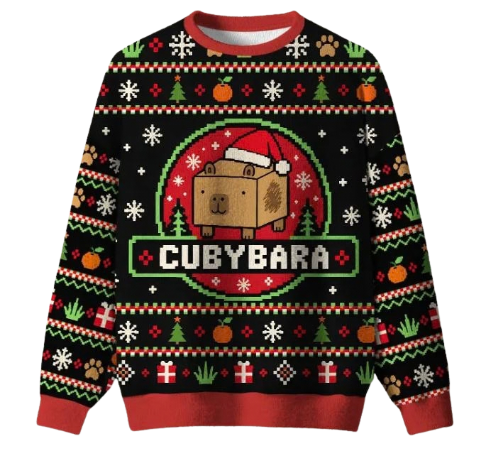 Cubybara Ugly Christmas Sweater