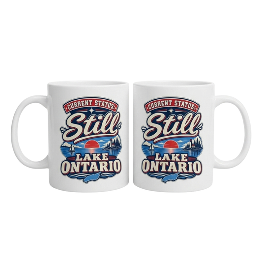 Current Status Still Lake Ontario Mug