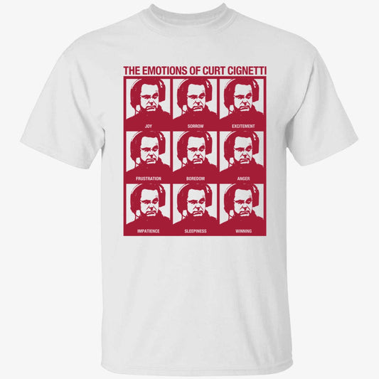 Curt Cignetti The Emotions Of Curt Cignetti Shirt