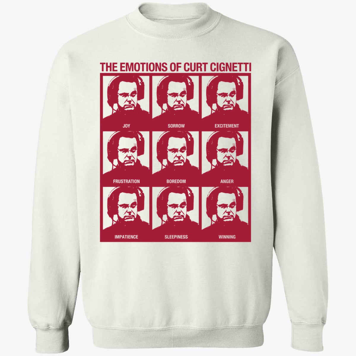 Curt Cignetti The Emotions Of Curt Cignetti Shirt