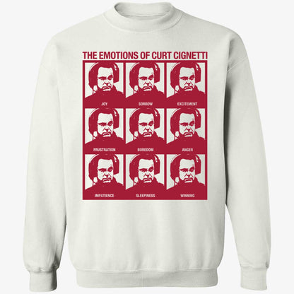 Curt Cignetti The Emotions Of Curt Cignetti Shirt