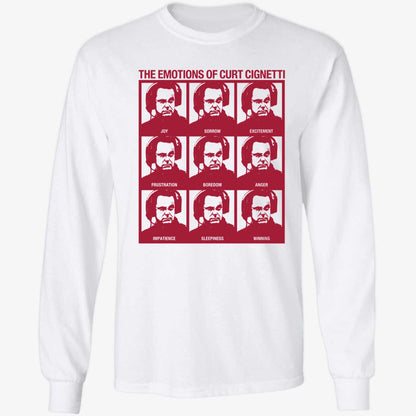 Curt Cignetti The Emotions Of Curt Cignetti Shirt