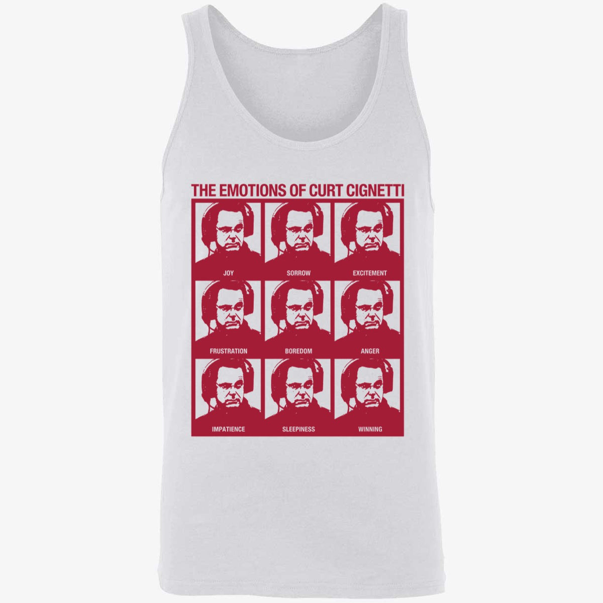 Curt Cignetti The Emotions Of Curt Cignetti Shirt