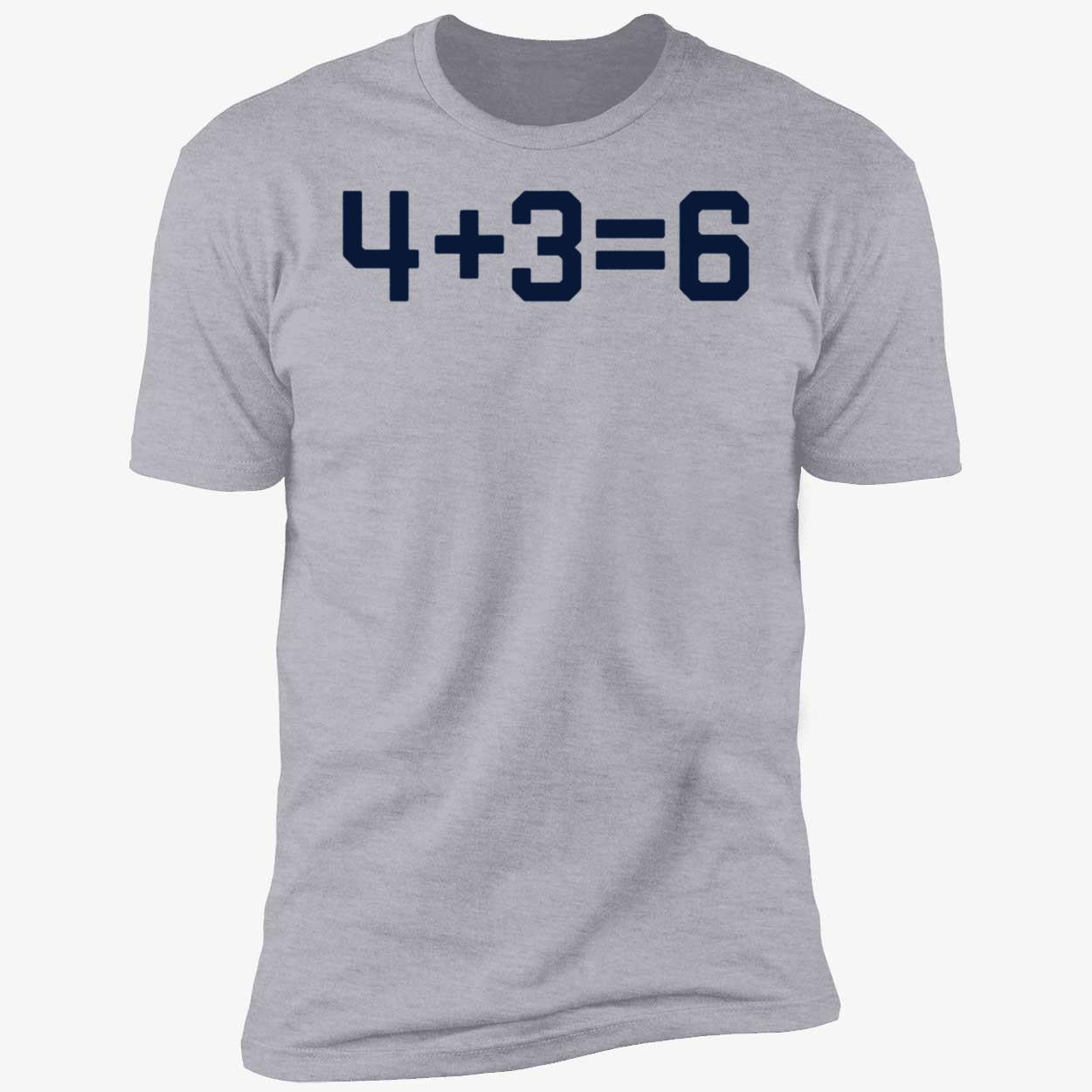 Dak Prescott And George Pickens 4 + 3 = 6 Premium SS T-Shirt