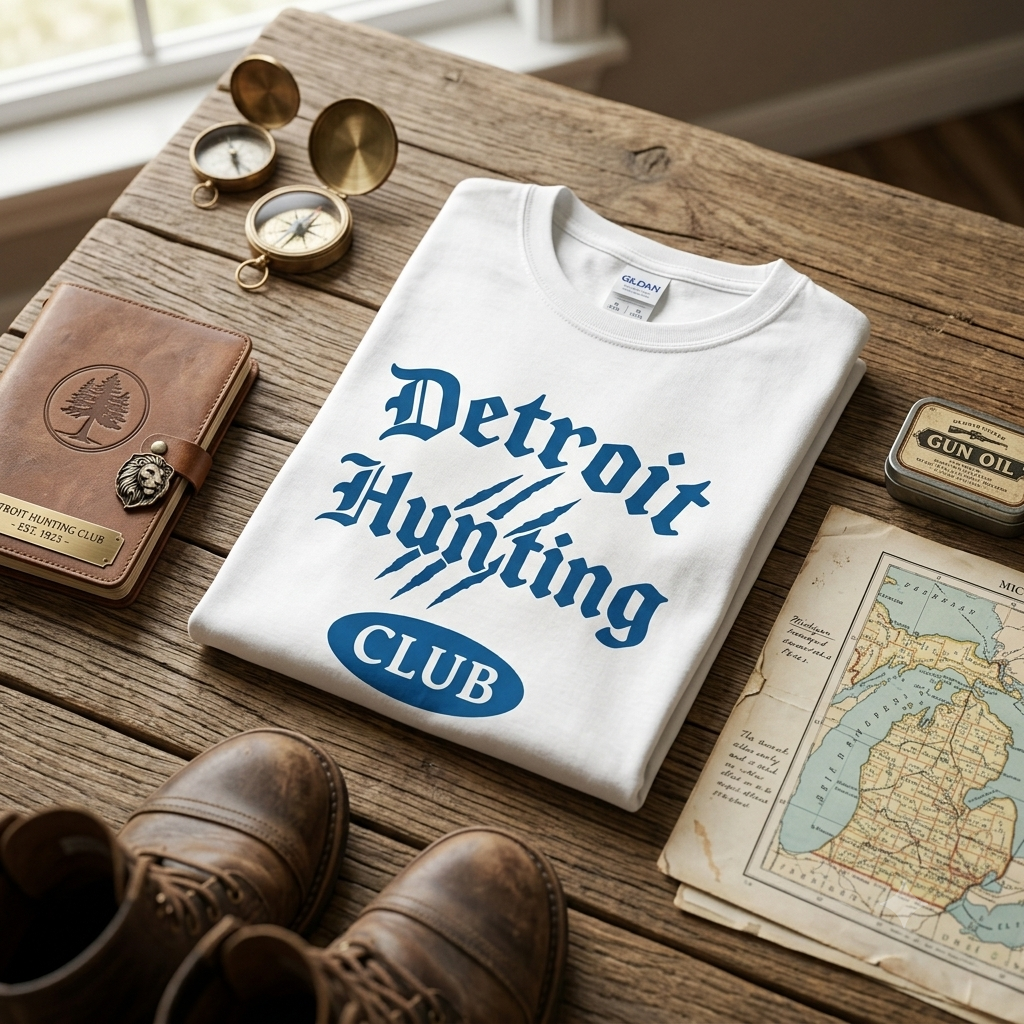 Dan Campbell Detroit Hunting Club Shirt