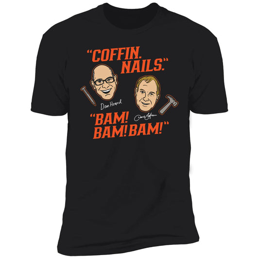 Dave Lapham And Dan Hoard Coffin Nails Bam Bam Bam Premium SS T-Shirt