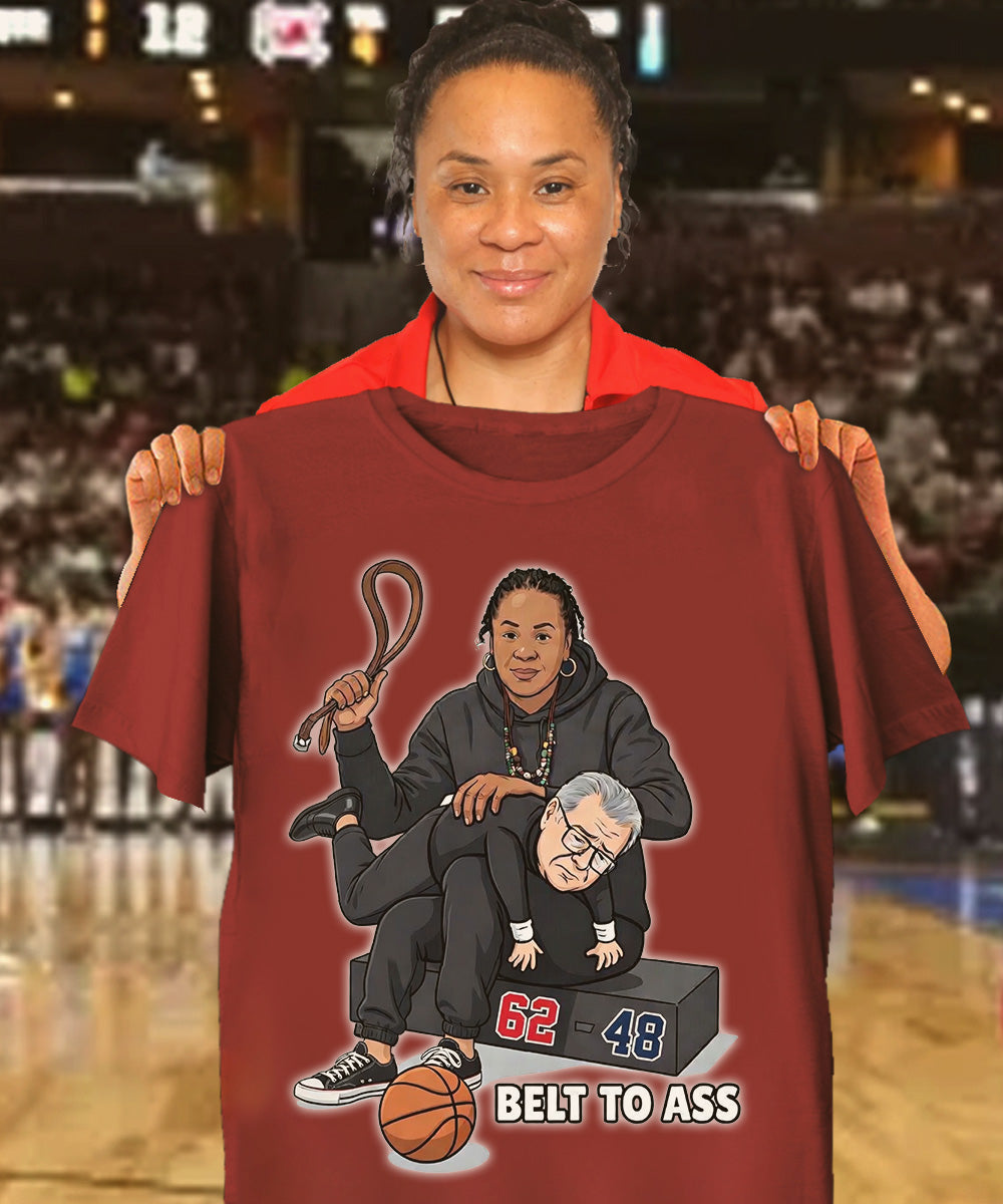 Dawn Staley Belt To Ass Geno Auriemma Shirt
