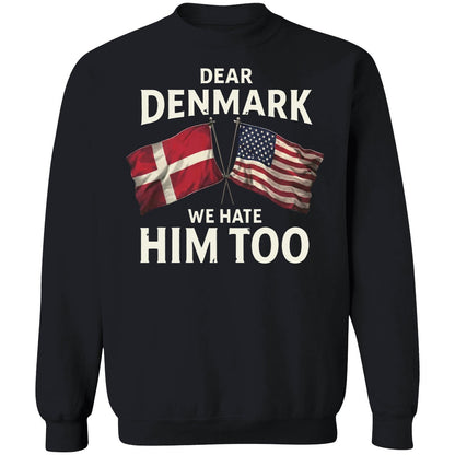 Dear Denmark We Hate Him To Shirt
