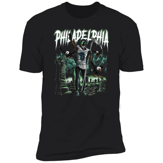 Devonta Smith Slim Reaper Graveyard Premium SS T-Shirt