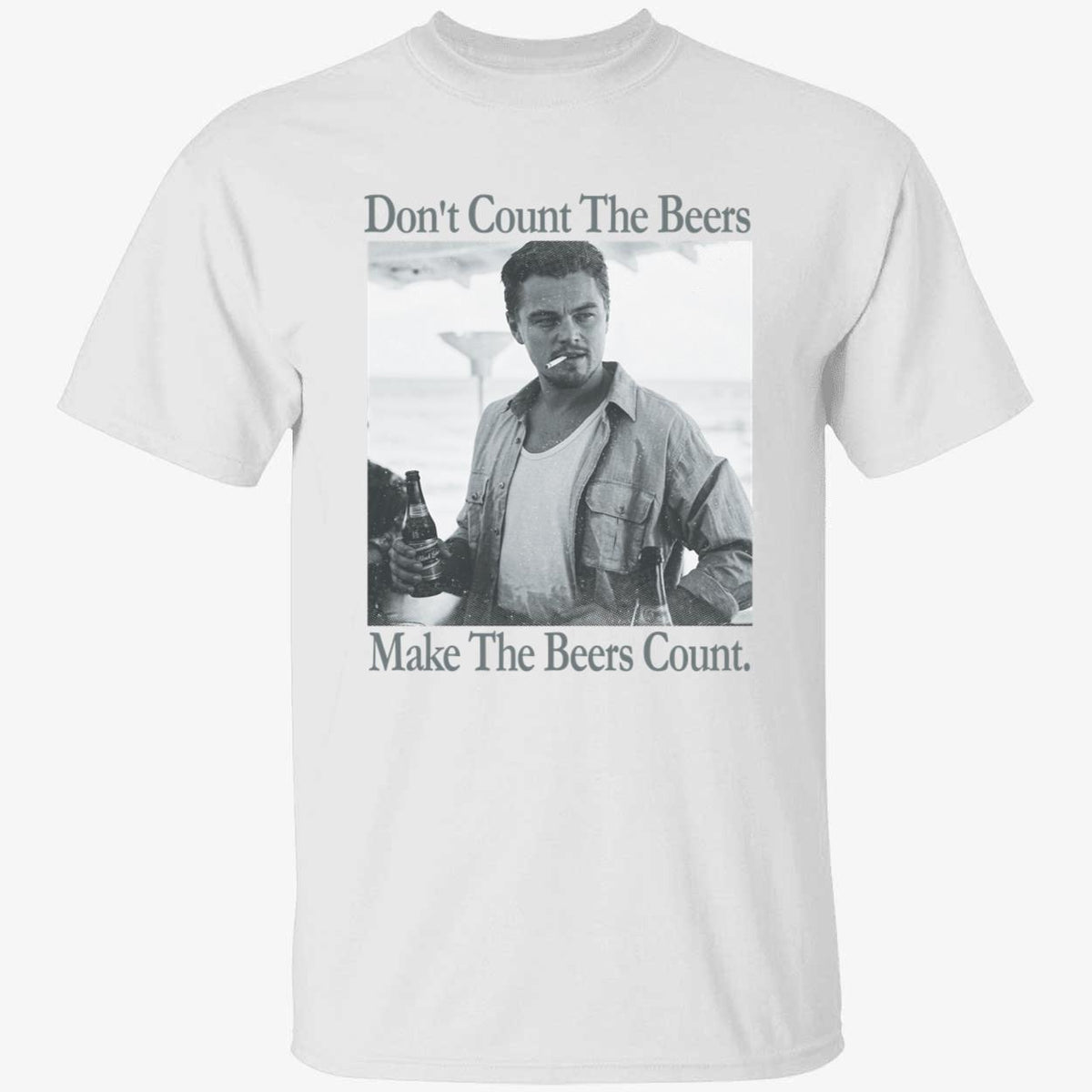 Don't Count The Beers Make The Beers Count Archer Shirt