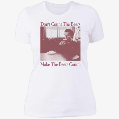 Don't Count The Beers Make The Beers Count Gentlemen Shirt
