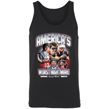 Drake Maye America's Worst Nightmare Shirt