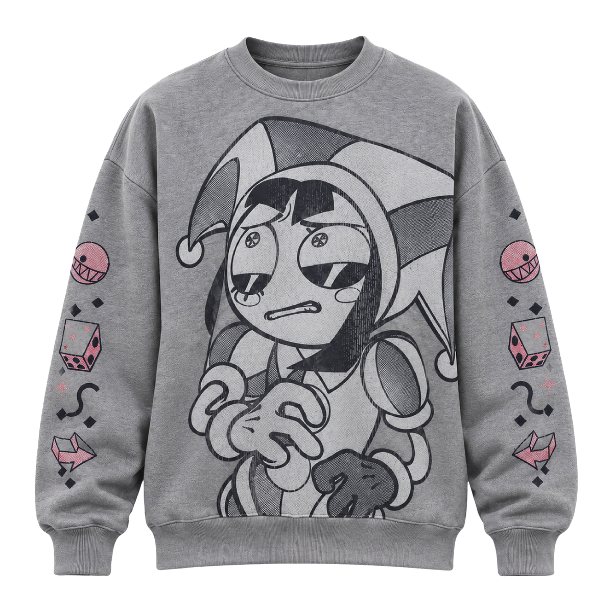 Drake Wears Pomni The Amazing Digital Circus Sweatshirt