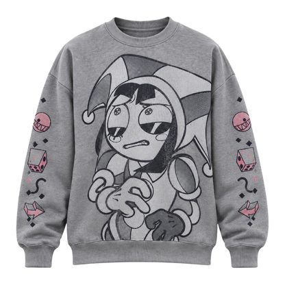Drake Wears Pomni The Amazing Digital Circus Sweatshirt