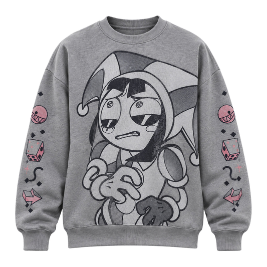 Drake Wears Pomni The Amazing Digital Circus Sweatshirt
