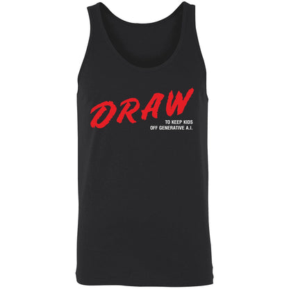 Draw To Keep Kids Away From Generative AI Shirt