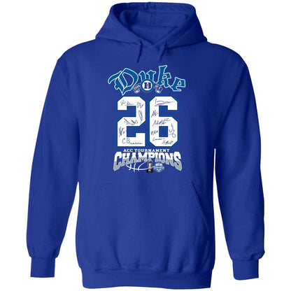 Duke 2026 Acc Tournament Champions Shirt