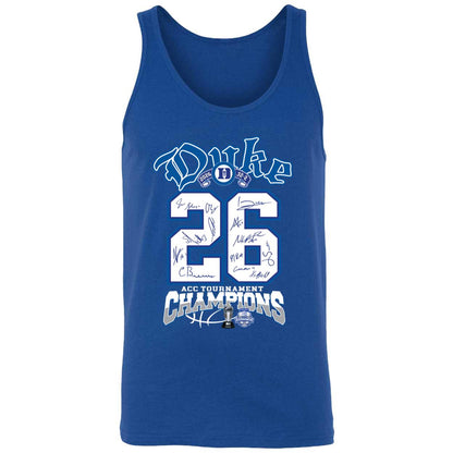 Duke 2026 Acc Tournament Champions Shirt
