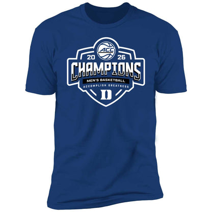 Duke ACC 2026 Champions Men's Basketball Shirt