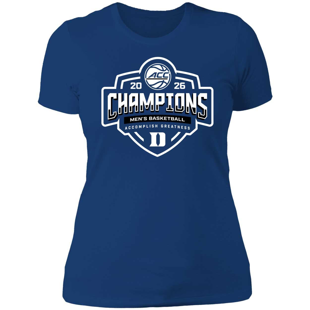 Duke ACC 2026 Champions Men's Basketball Shirt
