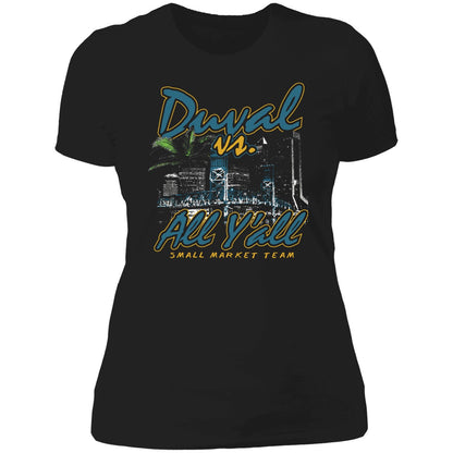 Duval Vs All Y'all Small Market Team Shirt