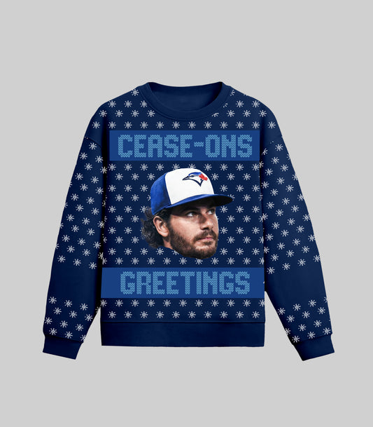 Dylan Cease Gease Ones Greetings Ugly Sweater