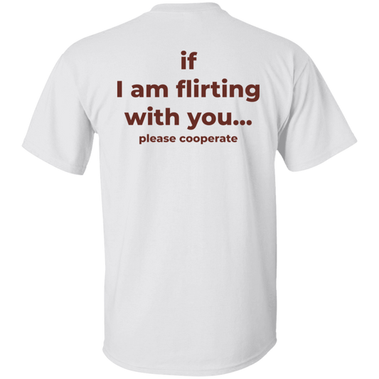 If I Am Flirting With You Please Cooperate Shirt