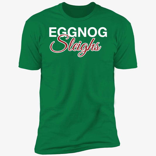 Eggnog Sleighs Premium SS T-Shirt