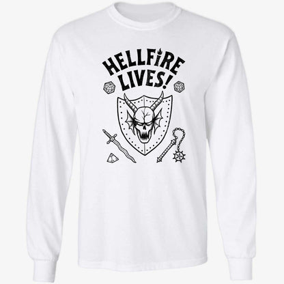 Hellfire Lives Dustin Henderson Ringer Shirt