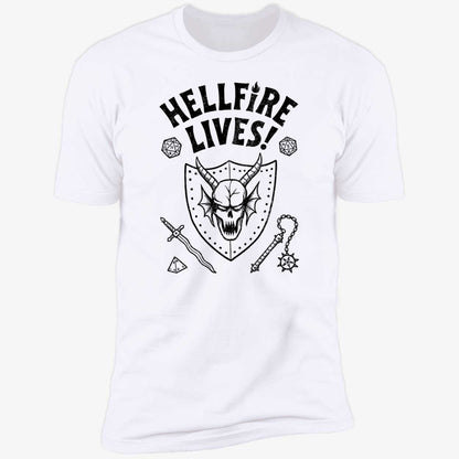 Hellfire Lives Dustin Henderson Ringer Shirt
