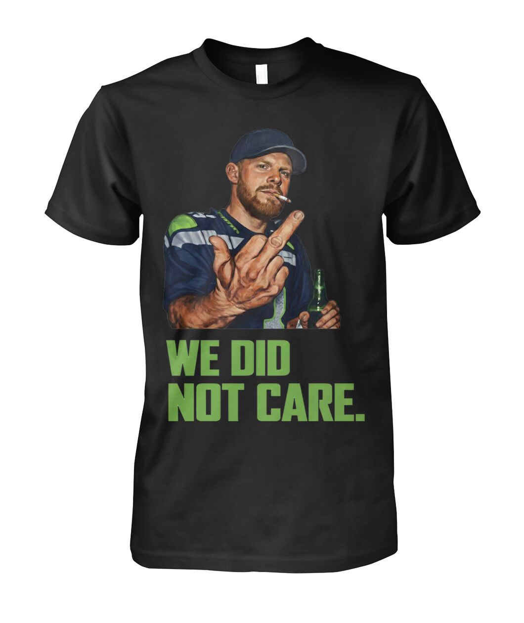 Ernest Jones Parade Sam Darnold Middle Finger We Did Not Care Shirt