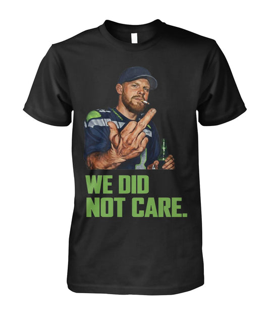 Ernest Jones Parade Sam Darnold Middle Finger We Did Not Care Shirt