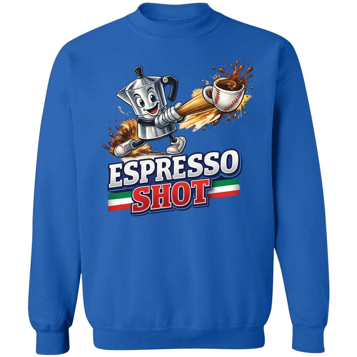 Espresso Shot Italia Baseball Shirt